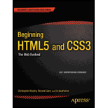 BEGINNING HTML5 AND CSS3 THE WEB EVOL