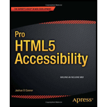 Pro HTML5 Accessibility