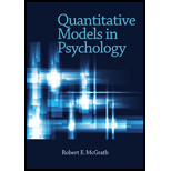 Quantitative Models in Psychology