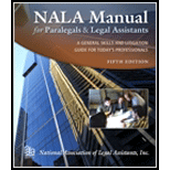 NALA Manual for Paralegals and Legal Assist.