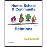 Home, School, and Community Relations