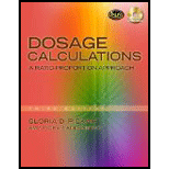 Dosage Calculations Ratio Prop. Approach   With CD