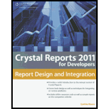 Crystal Reports 2011 for Developers