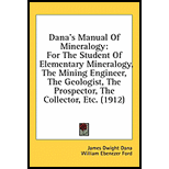 Danas Manual Of Mineralogy