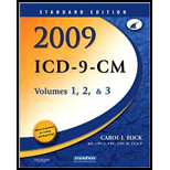 Saunders 2009 ICD 9 CM  Volume 1 and 2 and 3 Package