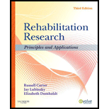 Rehabilitation Research  Principles and Applications