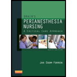 Peri Anesthesia Nursing