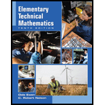 Elementary Technical Mathematics