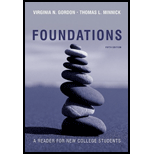 Foundations  A Reader for New College Students