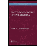 Finite Dimensional Linear Algebra