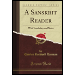 Sanskrit Reader  With Vocabulary and Notes