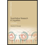 Quantitative Research in Linguistics