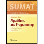 ALGORITHMS AND PROGRAMMING PROBLEMS A