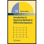 Introduction to Numerical Methods in Differential Equations