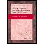 Social Change and Psychosocial Adaptation in the Pacific Islands Cultures in Transition