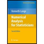 Numerical Analysis for Statisticians