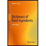 Dictionary of Food Ingredients