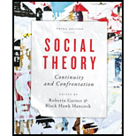 Social Theory Continuity and Confrontation A Reader