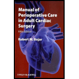 Manual of Perioperative Care in Cardiac