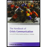 Handbook of Crisis Communication