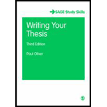 Writing Your Thesis