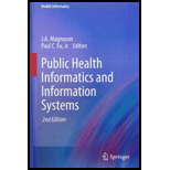 Public Health Informatics and Information Systems