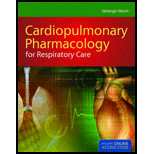 Cardiopulmonary Pharmacology for Respiratory Care with Companion Web Site