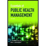 Essentials Of Public Health Management