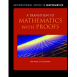 Transition to Mathematics With Proofs