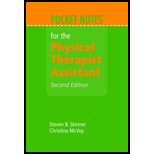 Pocket Notes For The Physical Therapist Assistan