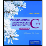 Programming and Problem Solving with C++, Brief Text Only