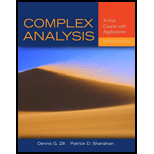 First Course in Complex Analysis With Application