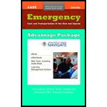 Emergencey Care and Transportation of the Sick and Injured  4th Printing Package