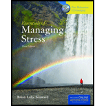 Essentials Of Managing Stress   With CD and AC.