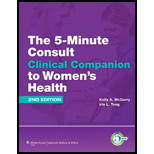 5 Minute Consult Clinical Companion to Womens Health