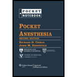 Pocket Anesthesia Notebook (Looseleaf)