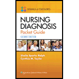 Sparks Nursng. Diagnosis Pocket Guide