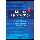 Modern Epidemiology