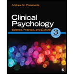 Clinical Psychology Science, Practice, and Culture