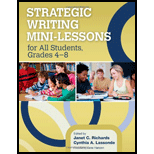 Strategic Writing Mini Lessons for All Students, Grades 4 8