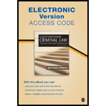 Contemporary Criminal Law Electronic Version Concepts, Cases, and Controversies  Access