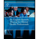 English Spanish Manual for Mental Health Professionals