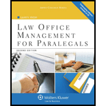 Law Office Management for Paralegals   With CD