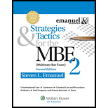 Strategies and Tactics for Mbe, Volume 2