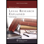 Legal Research Explained