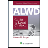 Alwd Guide To Legal Citation