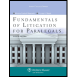 Fundamentals of Litigation for Paralegals