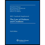 Law of Debtors and Creditors 2013 Supplement