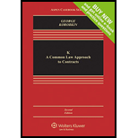 K Common Law Approach to Contracts 2ND 17 Edition, by Tracey E George - ISBN 9781454868194