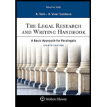 Legal Research and Writing Handbook 8TH 18 Edition, by Andrea B Yelin - ISBN 9781454896388